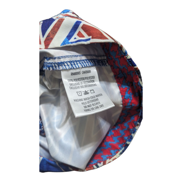 Robert Graham Men's Multicolor Drawstring Outdoor Pillars Swim Trunks Size 32 - Picture 5 of 6